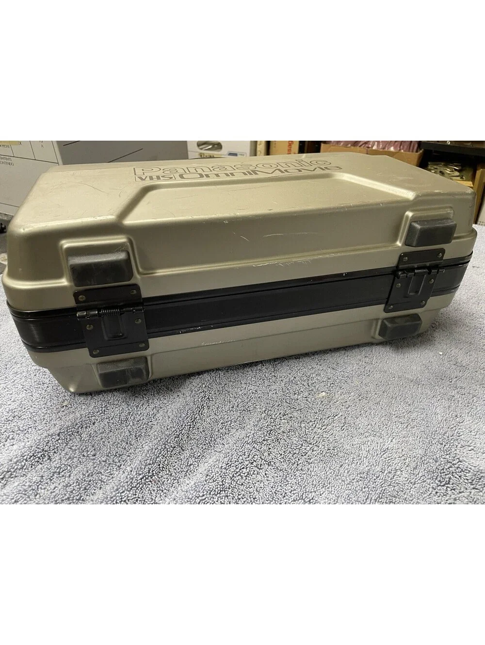 panasonic vhs camcorder- hard case-AF-omni movie